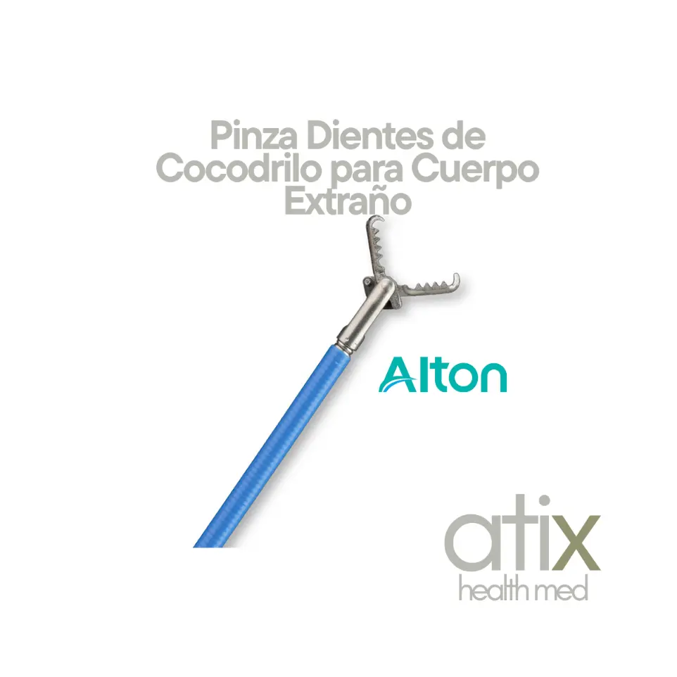 Pinza Alton Dientes Tipo Cocodrilo para endoscopia y procedimientos quirúrgicos