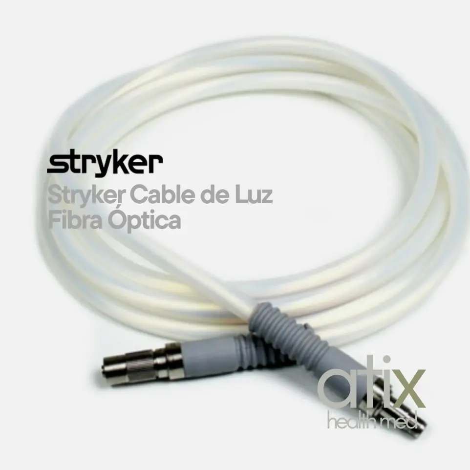 Cable de luz de fibra óptica Stryker para endoscopía