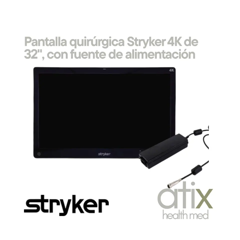 Monitor 4K Stryker+ | Alta Definición y Precisión Quirúrgica | Atix Health Med