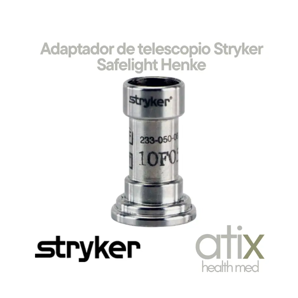 Adaptador de Telescopio Stryker Safelight Henke – Conexión Precisa y Versátil Adaptador de Endoscopio Stryker