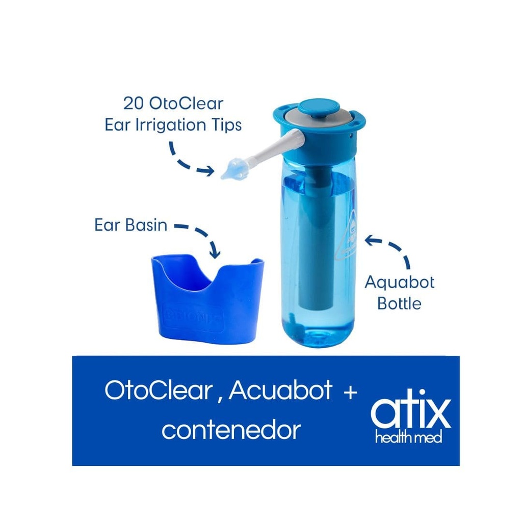 Bionix Kit OtoClear Aquabot® de Irrigación Auricular