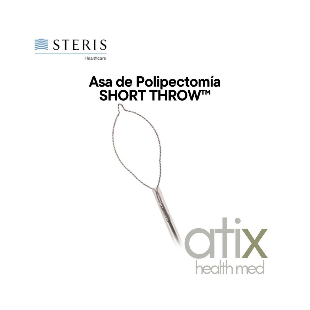 Steris Asa de Polipectomía Short Throw™ - Mini ovalada