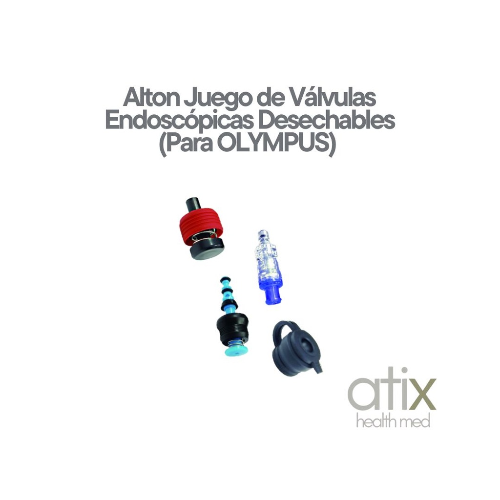 Alton Juego de válvulas desechables para endoscopio compatible equipo Olympus 