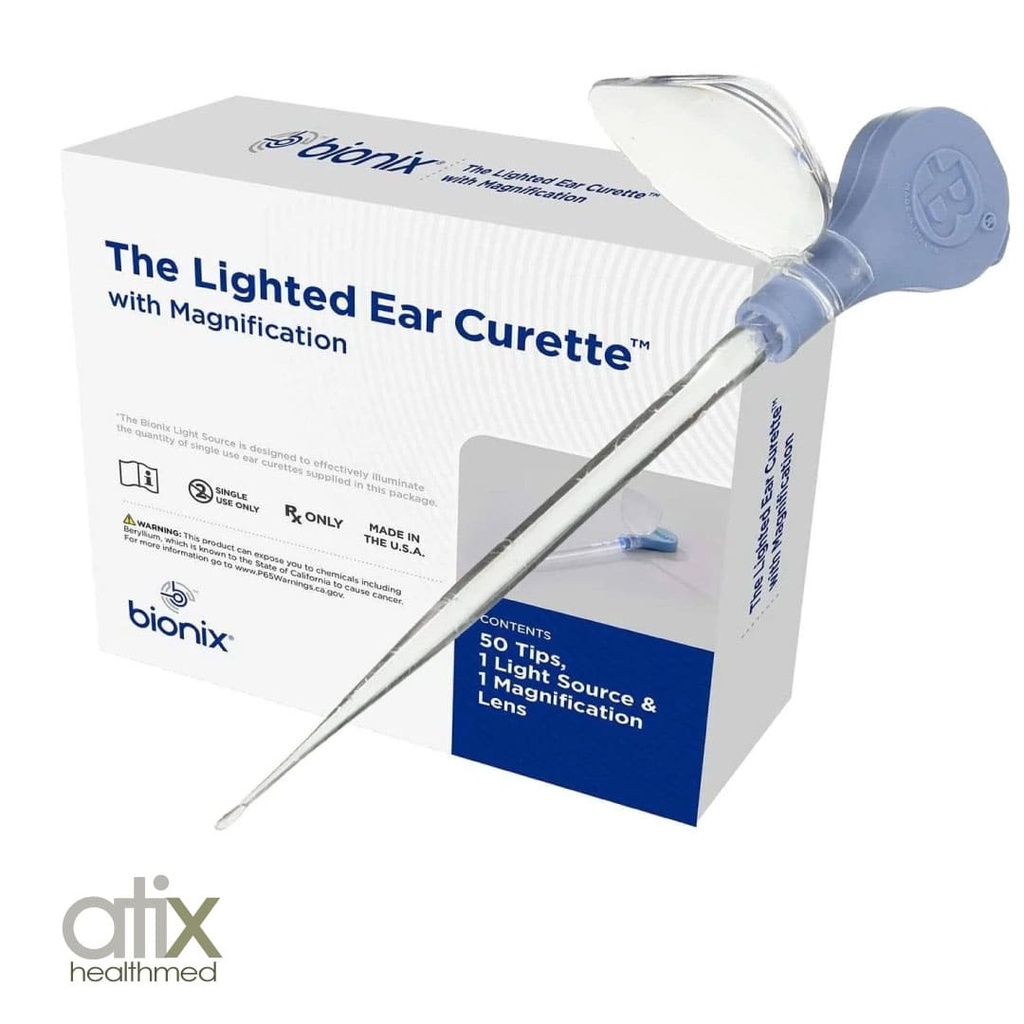 Bionix Lighted Ear Curette™ - Cureta Iluminada con Aumento