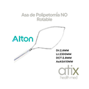 Alton Asa de Polipectomia NO Rotable para Colonoscopia