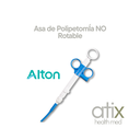 Alton Asa de Polipectomia NO Rotable para Colonoscopia