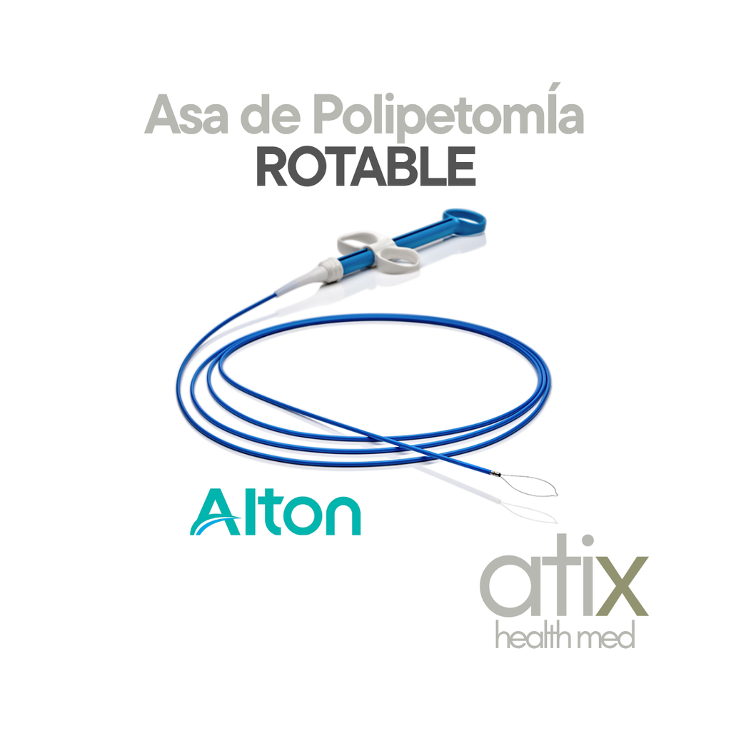 Alton Asa de Polipectomia Rotable Para Colonoscopia