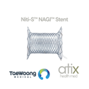 Taewoong Niti-S™ Stent de Pancreas AUTOEXPANDIBLE Flexible con Iintroductor NAGI (D:12MMX3CM9)
