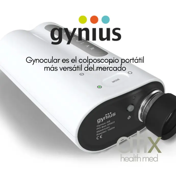Gynocular Colposcope kit with universal adapter for smartphone and monopod.