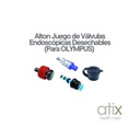 Alton Juego de válvulas desechables para endoscopio compatible equipo Olympus 