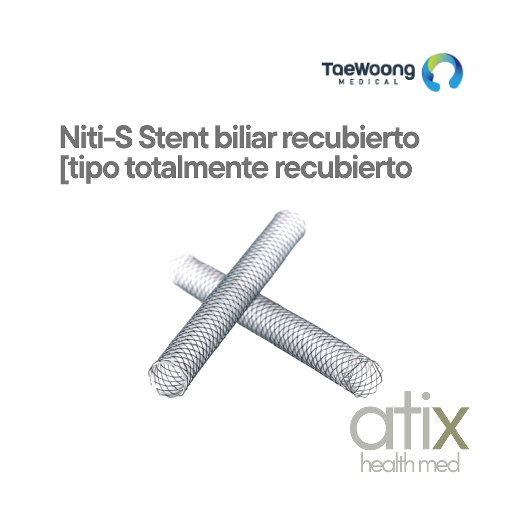 TaeWoong Niti-S Coated Biliary Stent [Fully Coated Type] SELF-EXPANDABLE 