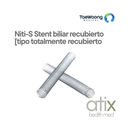 TaeWoong Niti-S Stent biliar Recubierto [Full Covered-Type] AUTOEXPANDIBLE 