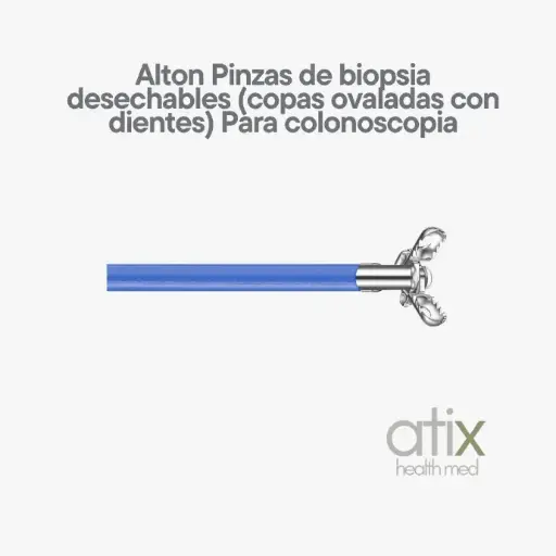 [AC-AF-D2423BUC] Alton Pinzas de biopsia desechables (copas ovaladas con dientes) Para colonoscopia