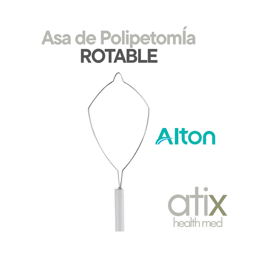 Alton Asa de Polipectomia Rotable Para Colonoscopia